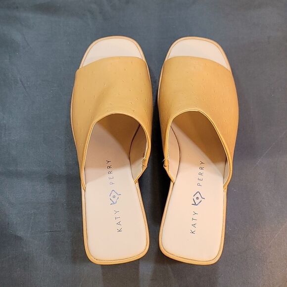 BRAND NEW KATY PERRY THE BUSY BEE SLIDE SANDALS - Picture 6 of 16